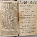 A 1738 English edition of Aristotle's "Compleat Master-piece." Public domain.
