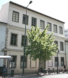 The house of Vlachoutzis, on 35, Peireos Street.