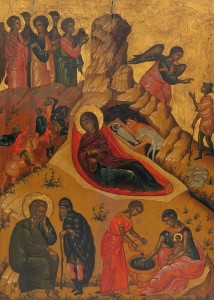 The Nativity, Icon, Victor of Crete, c. 1660-76. National Gallery of Victoria.