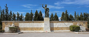 General view of the Leonidas' monument
